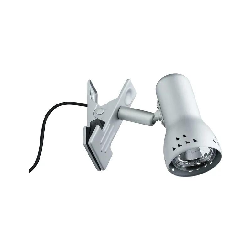 Klemmspot Gryps Eisen gebürstet 230V E14 Top-Preis