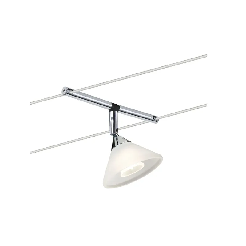 Sofort Bestellen Seilsystem Colmar Einzelspot GU4 max. 10W dimmbar 12V Chrom/Satin