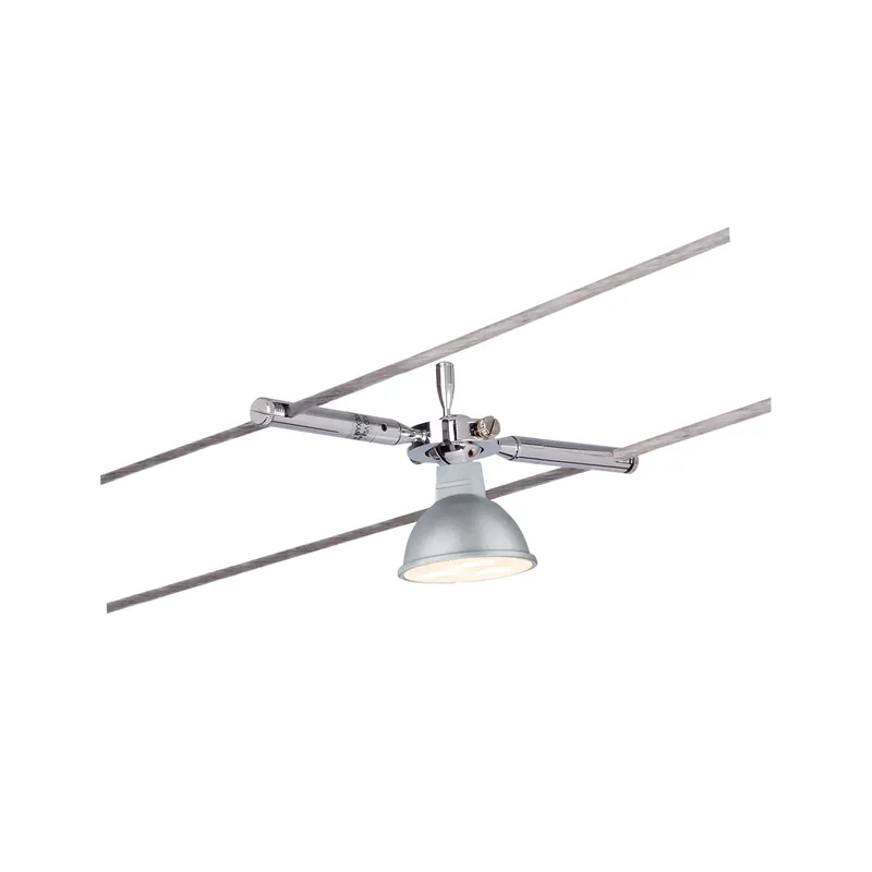 Neu Im Sortiment Seilsystem TogoLED Einzelspot GU5,3 max. 10W dimmbar 12V Chrom