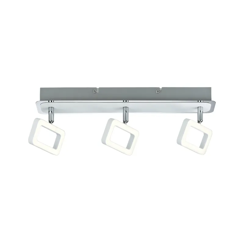 Gratis Versand Spotlight Frame 3000K 3x320lm 230V 3x4,5W Weiß matt/Chrom