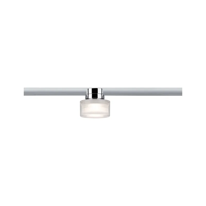 Heißes Angebot URail Schienenspot Topa Dot Einzelspot 350lm 4,9W 2700K dimmbar 230V Chrom/Klar/Satin