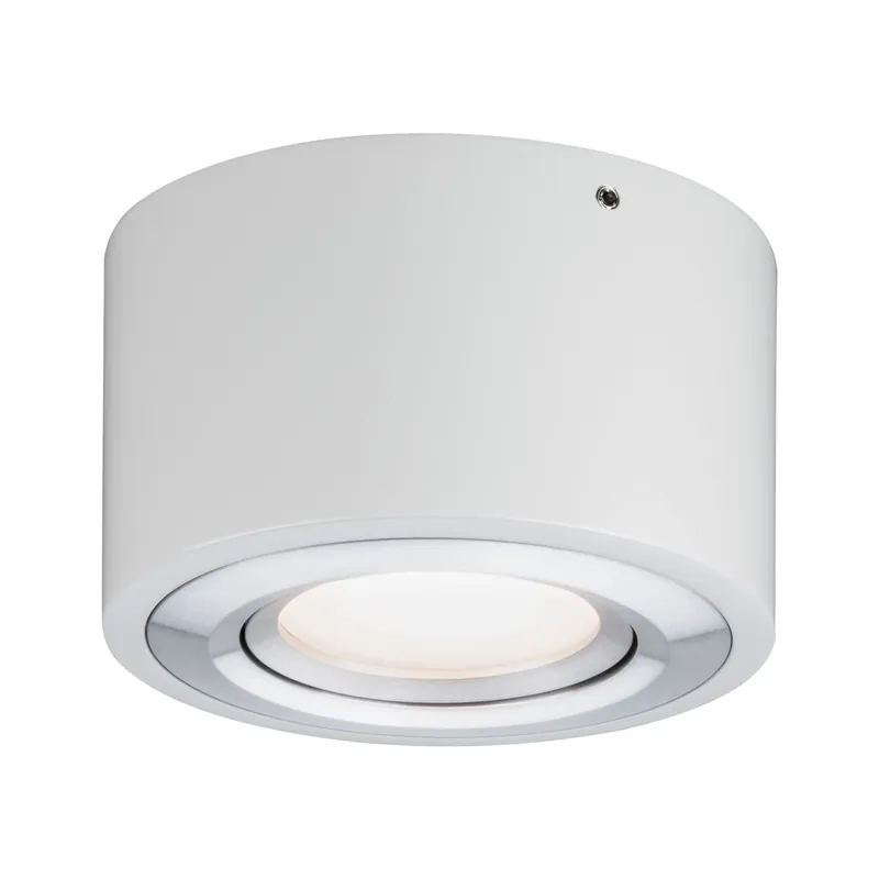 LED Deckenleuchte 3-Step-Dim Argun 3000K 280lm 230V 4,8W dimmbar Weiß/Alu gebürstet Neu Im Sortiment