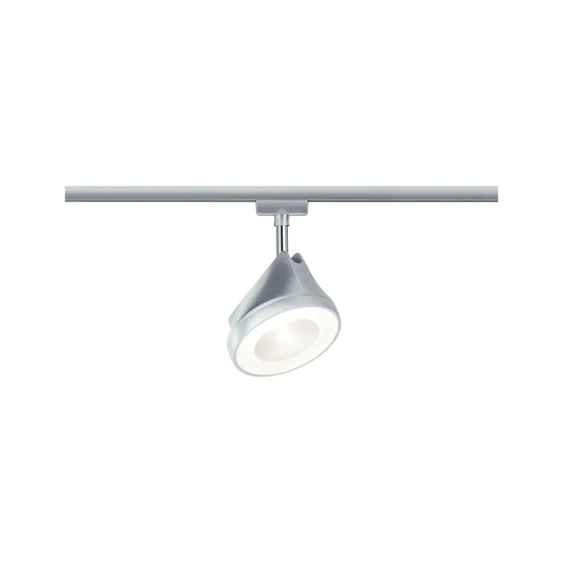 Echt URail Schienenspot Arena Einzelspot 800lm 15W 2700K dimmbar 230V Chrom matt/Chrom