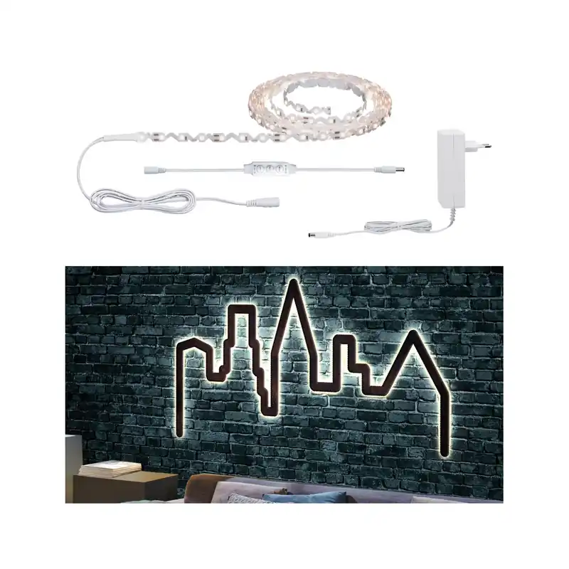 FlexLED LED Strip 3D FlexLED LED Strip 3D 5m beschichtet 10,5W 320lm/m 60 LEDs/m 3000K 12VA 5m beschichtet 10,5W 320lm/m 60 LEDs/m 3000K 12VA Kostenloser Versand