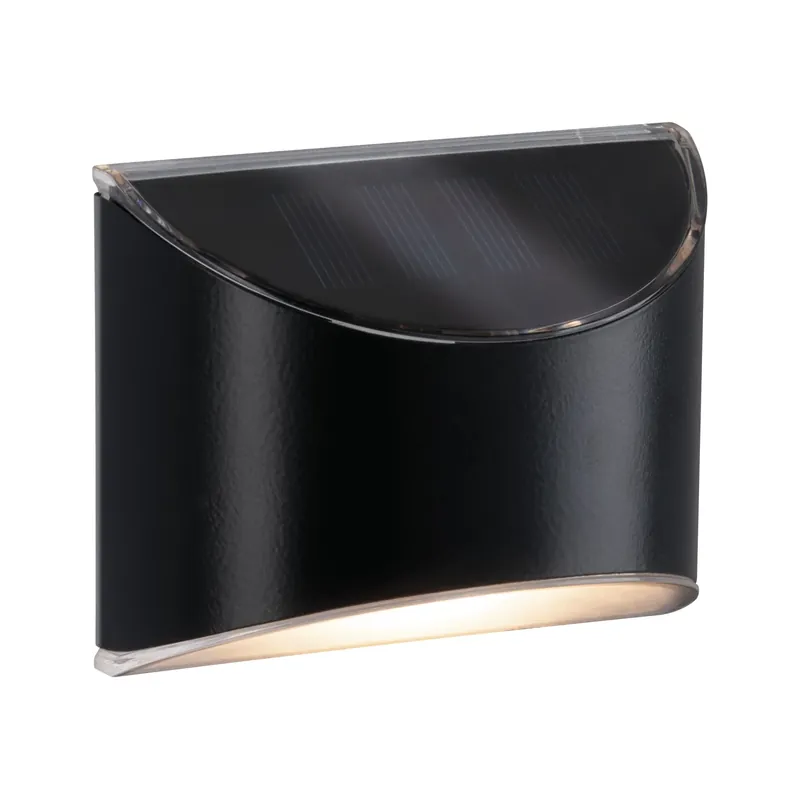 Solar LED Wegeleuchte Elliot IP44 3000K 5lm Anthrazit Zertifiziert