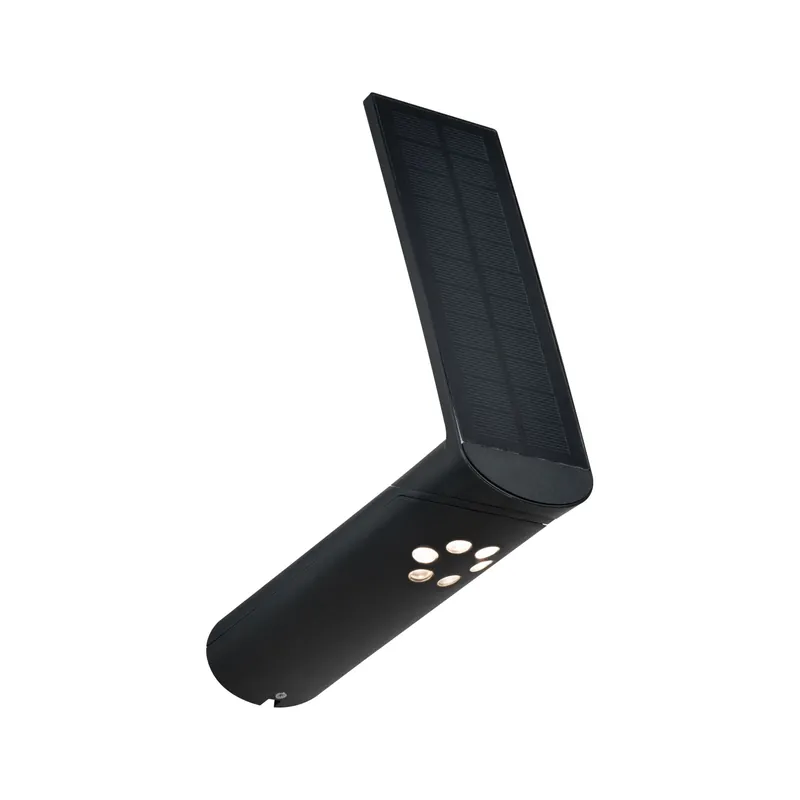 Solar LED Außenwandleuchte Ilias IP44 3000K 57lm Anthrazit Knallerangebot