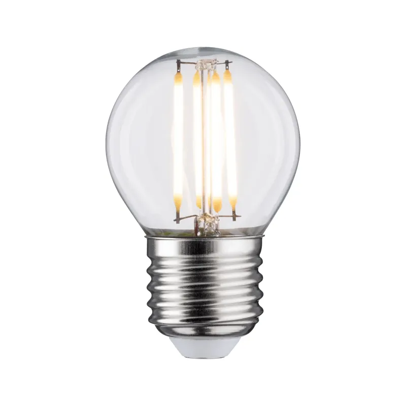Filament 230V LED Tropfen E27 470lm 5W 2700K Klar Super-Preis