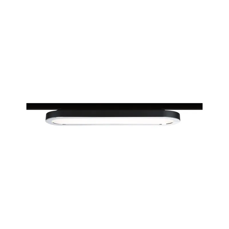 URail Panel Loop 480lm 7W 2700K 230V Schwarz matt/Chrom Versand Am Gleichen Tag