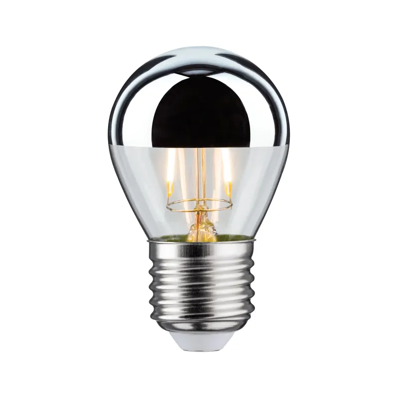 Modern Classic Edition Standard 230V LED Tropfen Kopfspiegel E27 220lm 2,6W 2700K Kopfspiegel Silber Bestpreis