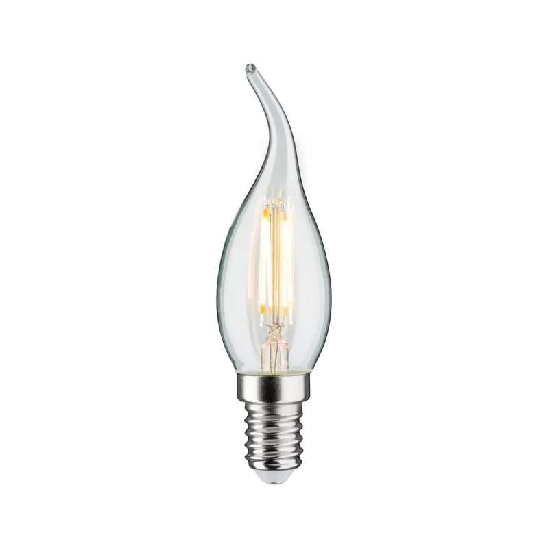 Versand Am Gleichen Tag Filament 230V LED Kerze Cosy E14 470lm 4,8W 2700K dimmbar Klar