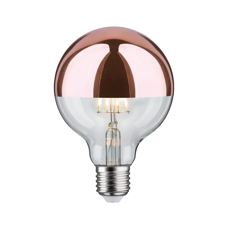 Jetzt Bestellen Modern Classic Edition Standard 230V LED Globe Kopfspiegel E27 G95 600lm 6,5W 2700K Kopfspiegel Kupfer