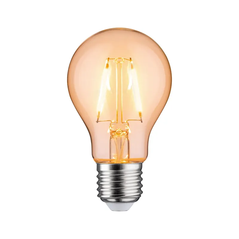Aktuell LED Birne Filament E27 230V 100lm 1,1W 2000K Orange
