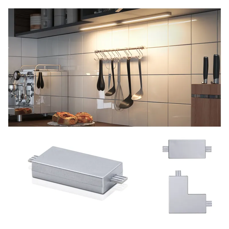 Neu Clever Connect Verbinder Barre 50x25mm Chrom matt