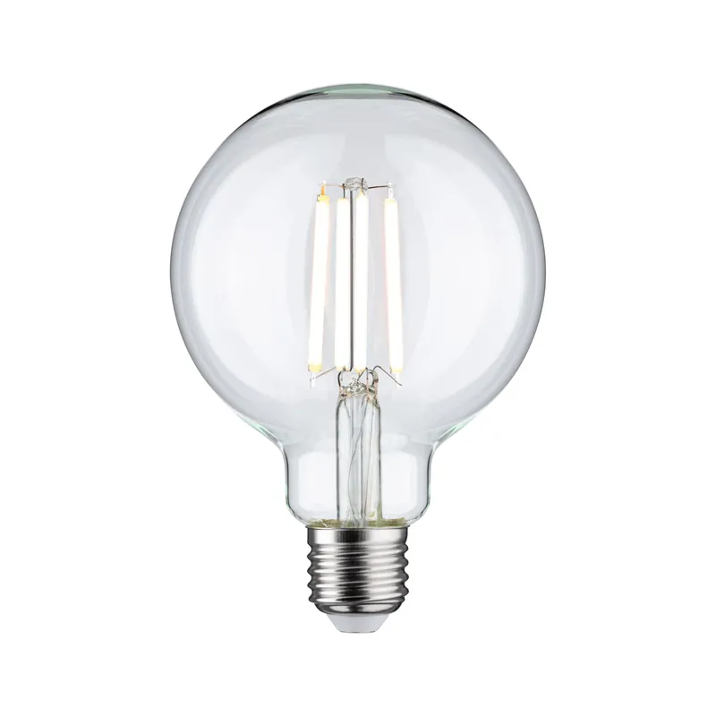Filament 230V LED Globe G95 E27 806lm 7W Dim to warm dimmbar Klar Neue Kollektion