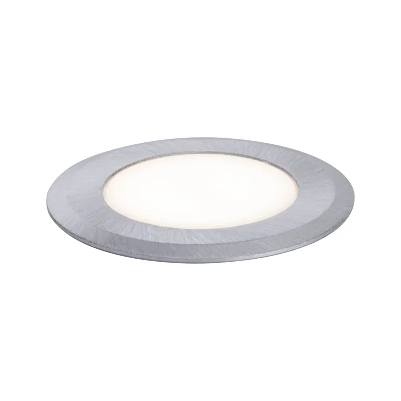 House LED Bodeneinbauleuchte Warmweiß IP67 rund 50mm 3000K 2W 60lm 230V Edelstahl gebürstet Edelstahl/Kunststoff Begrenztes Angebot