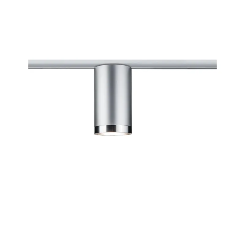 Billig URail Schienenspot Tube Einzelspot GU10 max. 10W dimmbar 230V Chrom matt/Chrom