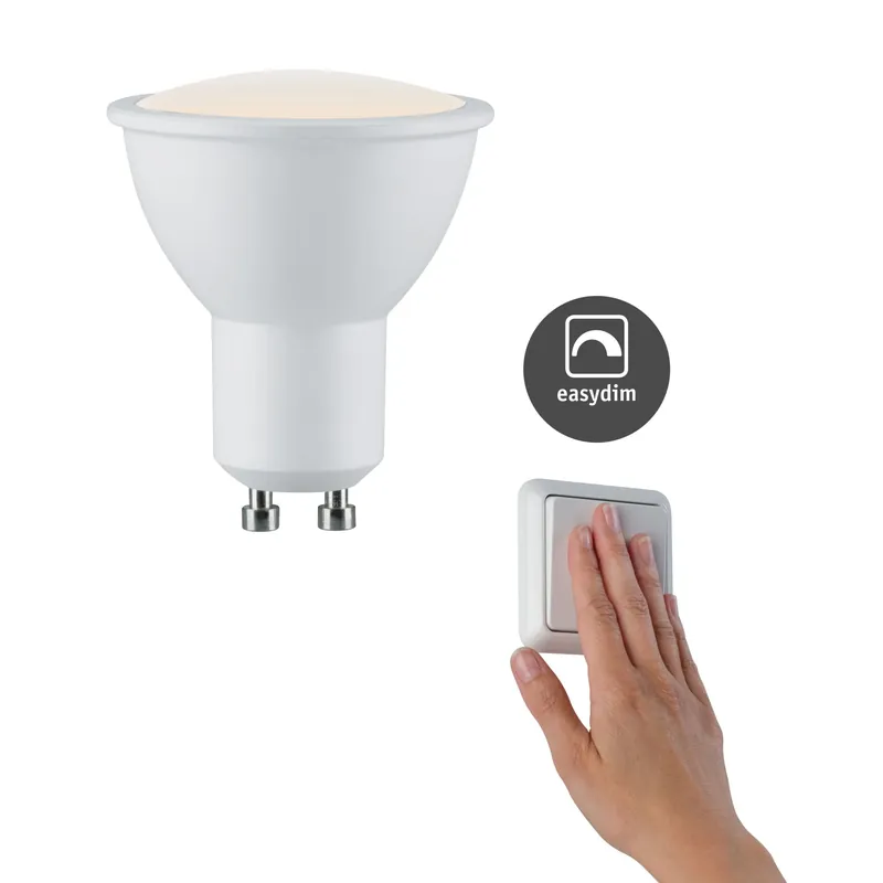 Direktkauf Standard 230V Easy Dim LED Reflektor GU10 460lm 5,5W 2700K dimmbar Weiß