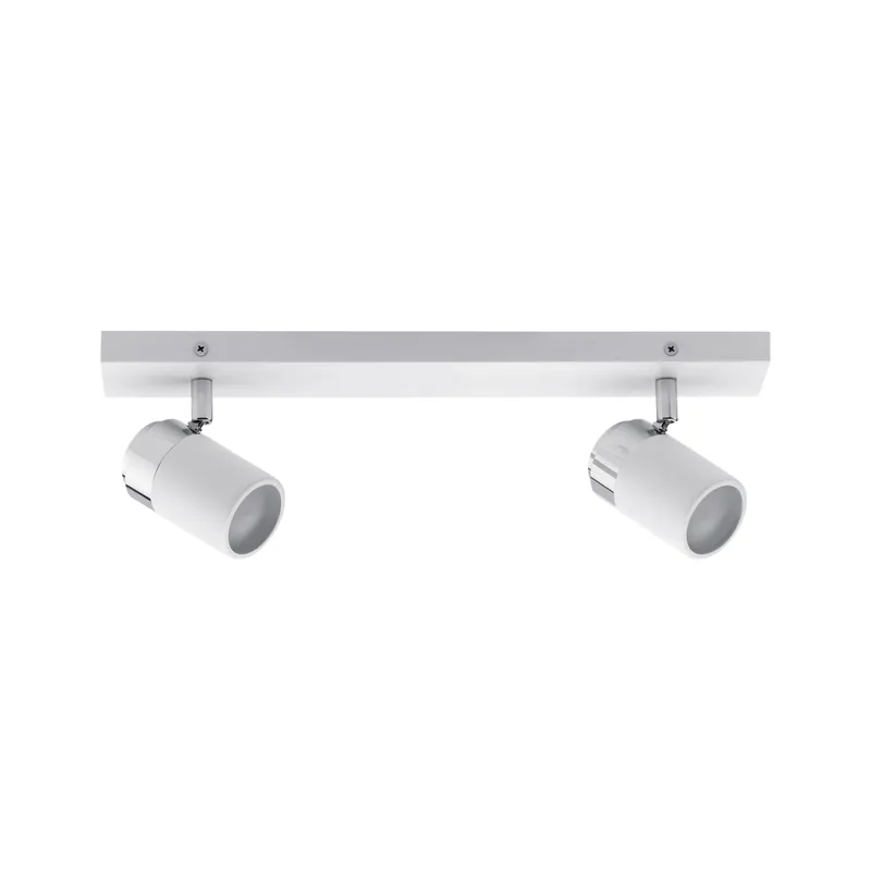 Spotlight Zyli IP44 GU10 230V max. 2x10W dimmbar Weiß/Chrom Sofort Bestellen