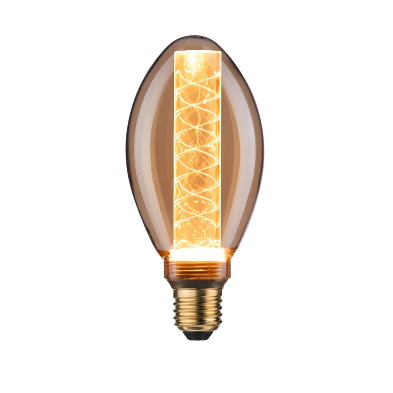 Inner Glow Edition LED Birne Innenkolben Spiralmuster E27 230V 230lm 4W 1800K Gold Kracherpreis