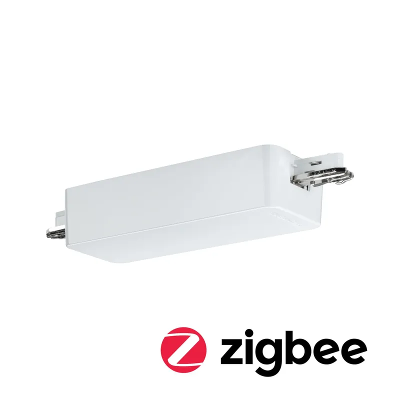URail Schienenadapter Smart Home Zigbee 3.0 Dimm/Switch 155x56mm Weiß Sonderangebot