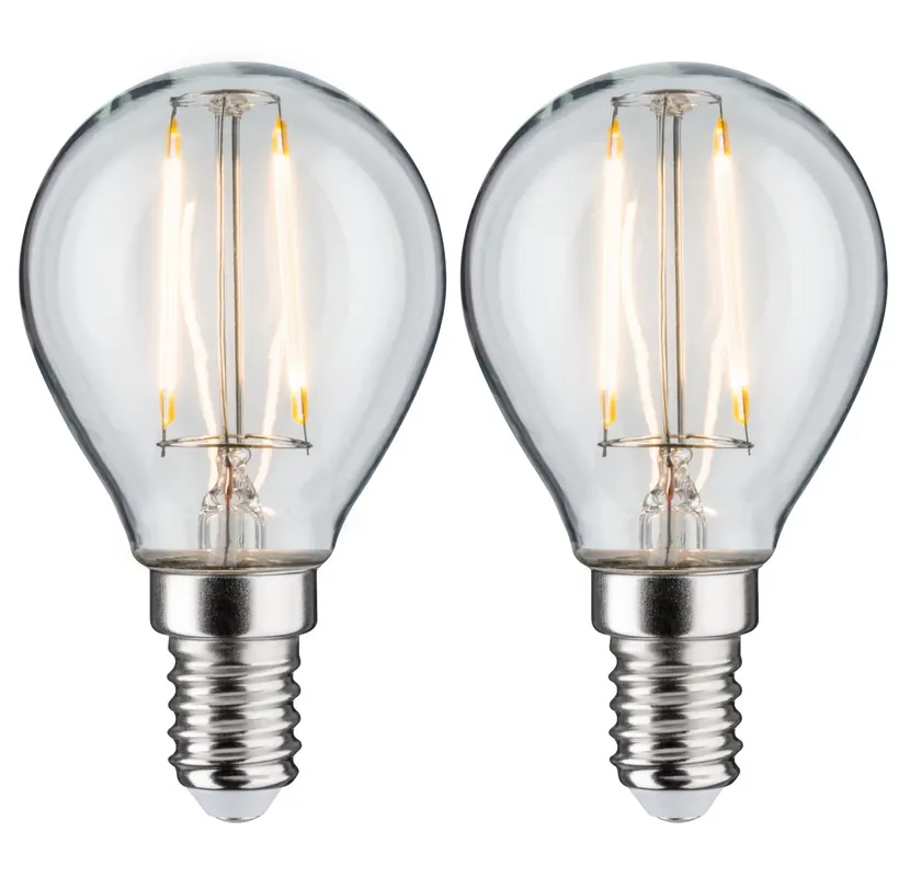 Nur Für Kurze Zeit Filament 230V LED Tropfen E14 2x250lm 2W 2700K Klar