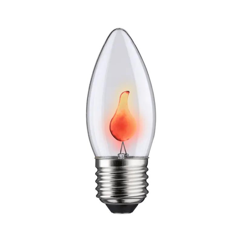 Sale Glühbirne Flackerkerze E27 230V 1lm 3W 1500K Klar