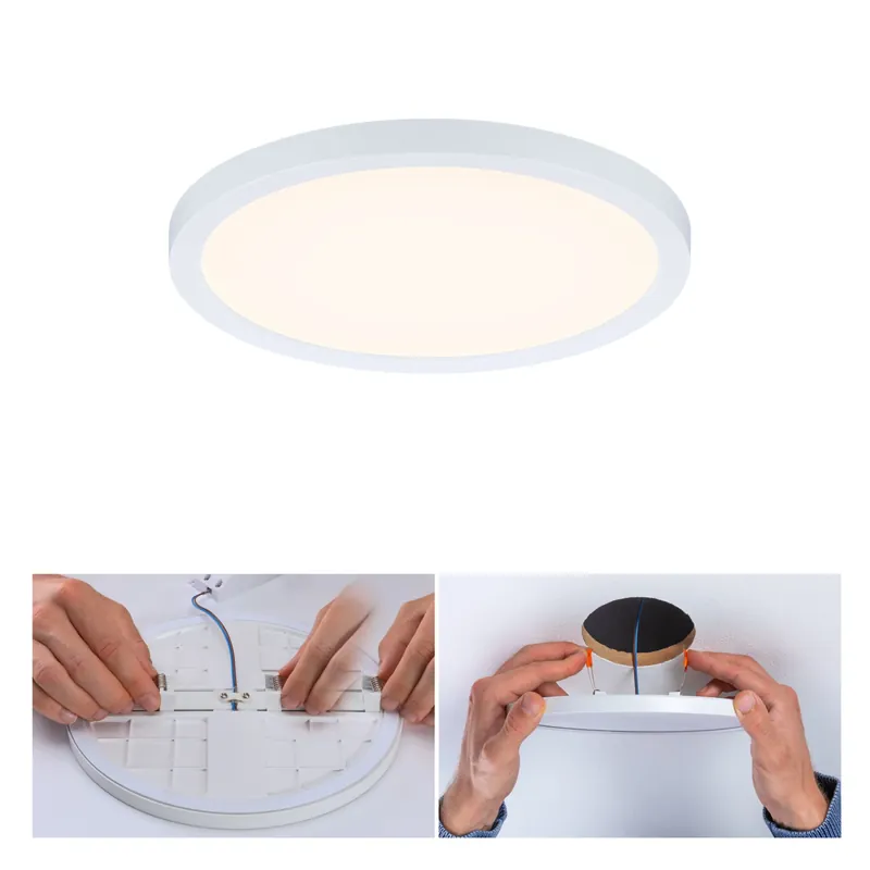 Schnäppchen VariFit LED Einbaupanel Areo IP44 rund 175mm 13W 1200lm 3000K Weiß