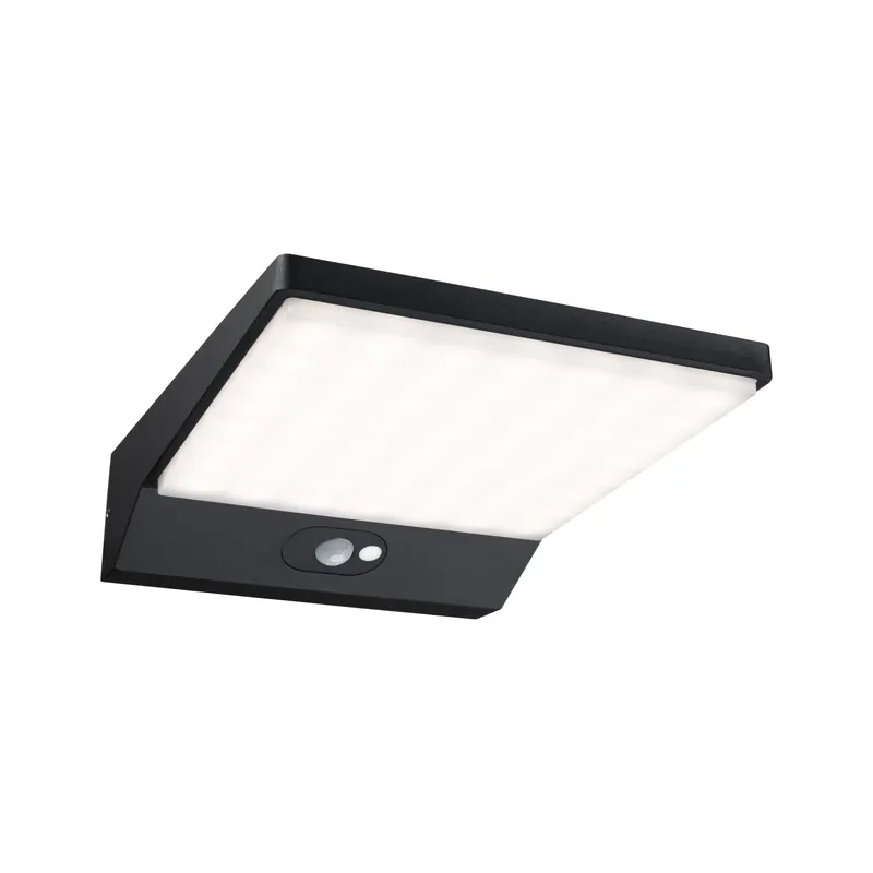Solar LED Außenwandleuchte Ronas IP44 3000K 320lm Dunkelgrau Garantierte Lieferung