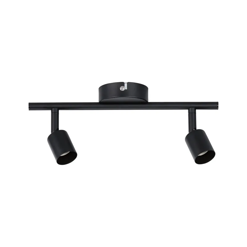 Top-Angebot Spotlight Carolina GU10 230V max. 2x10W dimmbar Schwarz matt