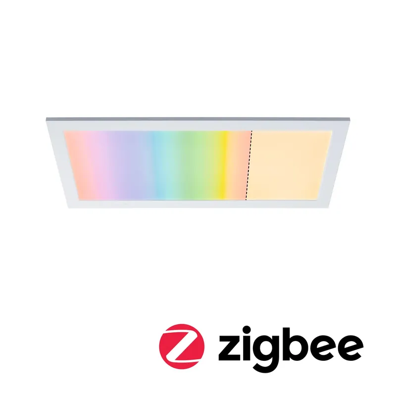 Neu LED Panel Smart Home Zigbee 3.0 Amaris eckig 595x295mm 22W 1800lm RGBW+ Weiß dimmbar