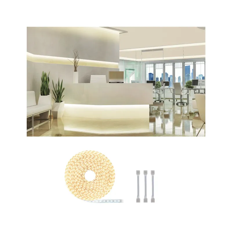MaxLED 500 LED Strip Einzelstrip 20m Warmweiß 72W 55lm/m 2700K Neu