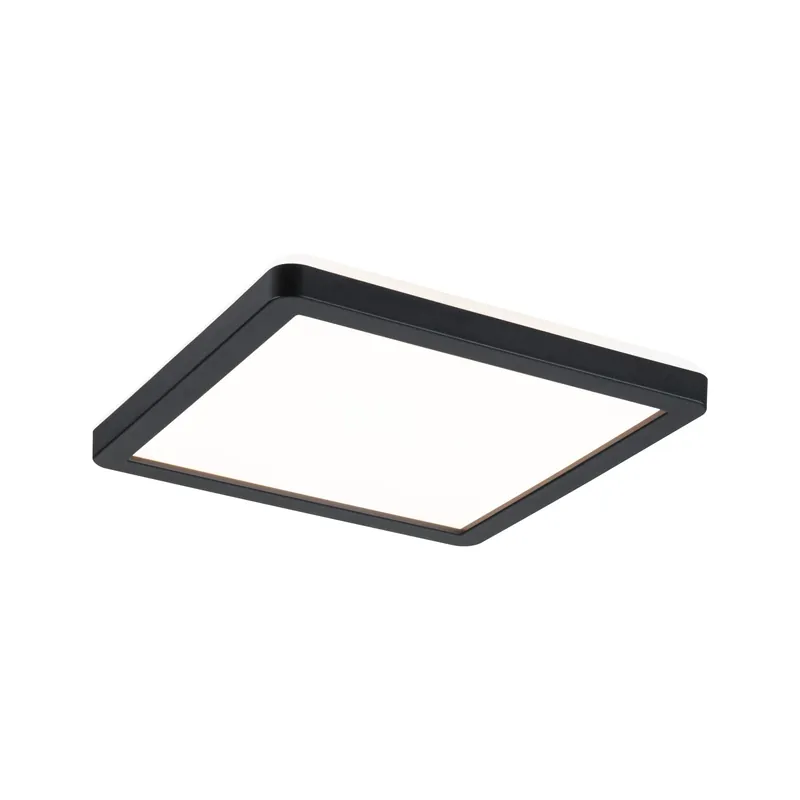 LED Panel Atria Shine eckig 190x190mm 11,2W 900lm 3000K Schwarz Rabatt