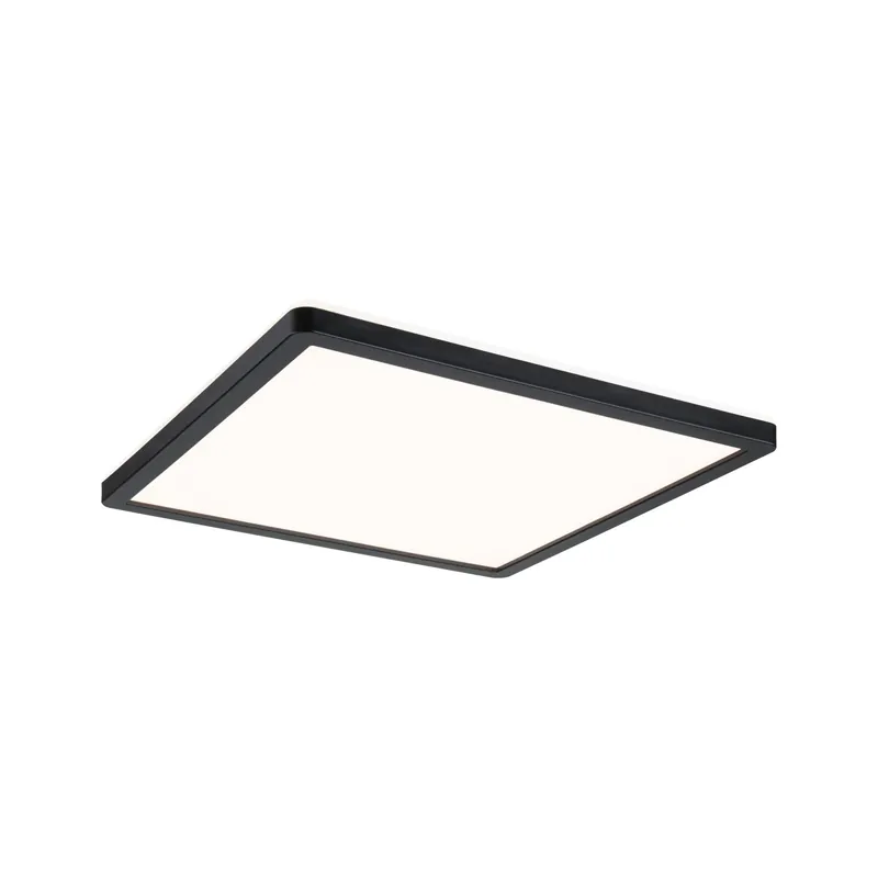 LED Panel Atria Shine eckig 293x293mm 16W 1600lm 3000K Schwarz Sonderaktion