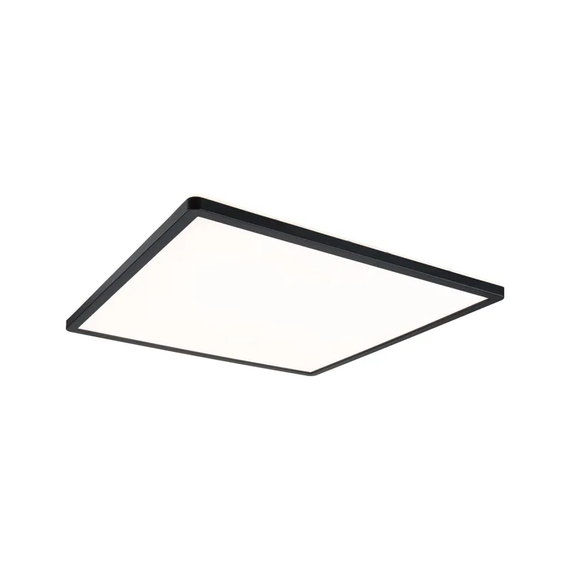 LED Panel 3-Step-Dim Atria Shine eckig 420x420mm 22W 2200lm 3000K Schwarz dimmbar Kostenloser Rückversand