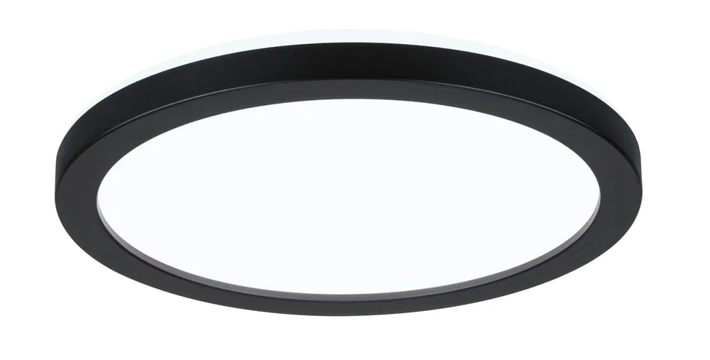 Expressversand LED Panel Atria Shine rund 190mm 11,2W 850lm 4000K Schwarz