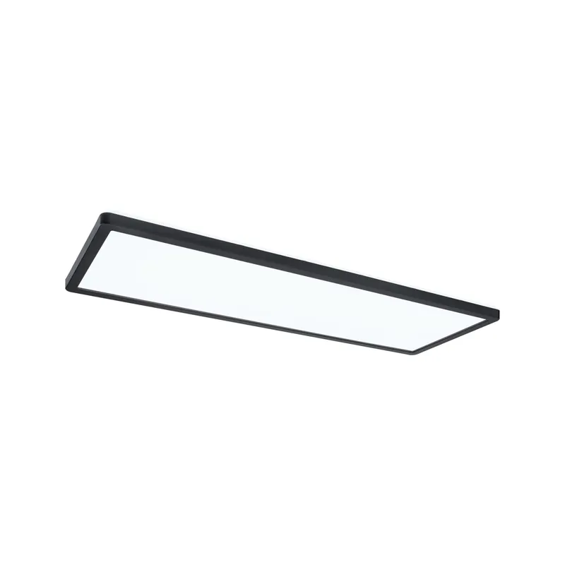 LED Panel 3-Step-Dim Atria Shine eckig 580x200mm 22W 1800lm 4000K Schwarz dimmbar Kracherpreis