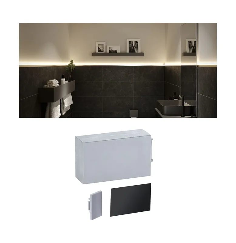 Saisonangebot LumiTiles Zubehör Profil Top 45x24mm Telegrau