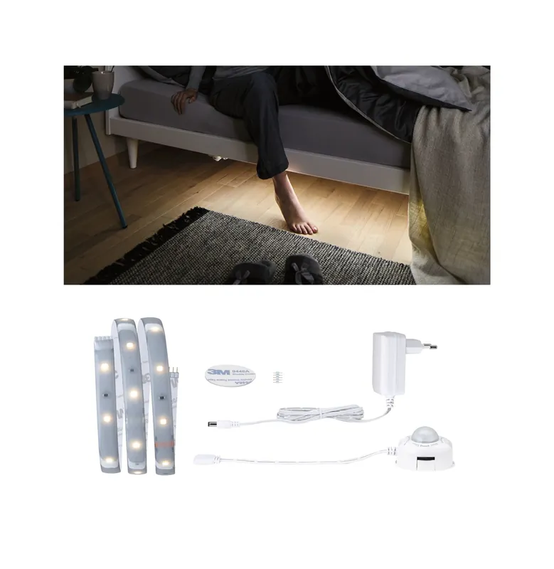 Aktuell MaxLED 250 LED Strip Basisset 1m 2700K beschichtet 4W 300lm/m 2700K 12VA