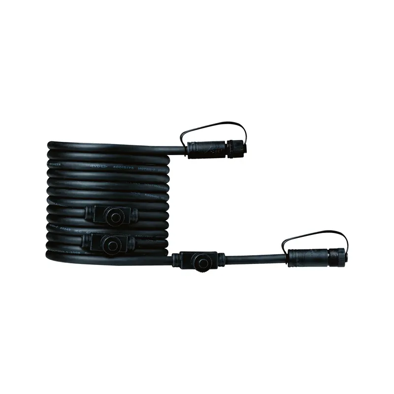 Plug & Shine Kabel 5m 4 Ausgänge IP68 Schwarz Online Kaufen