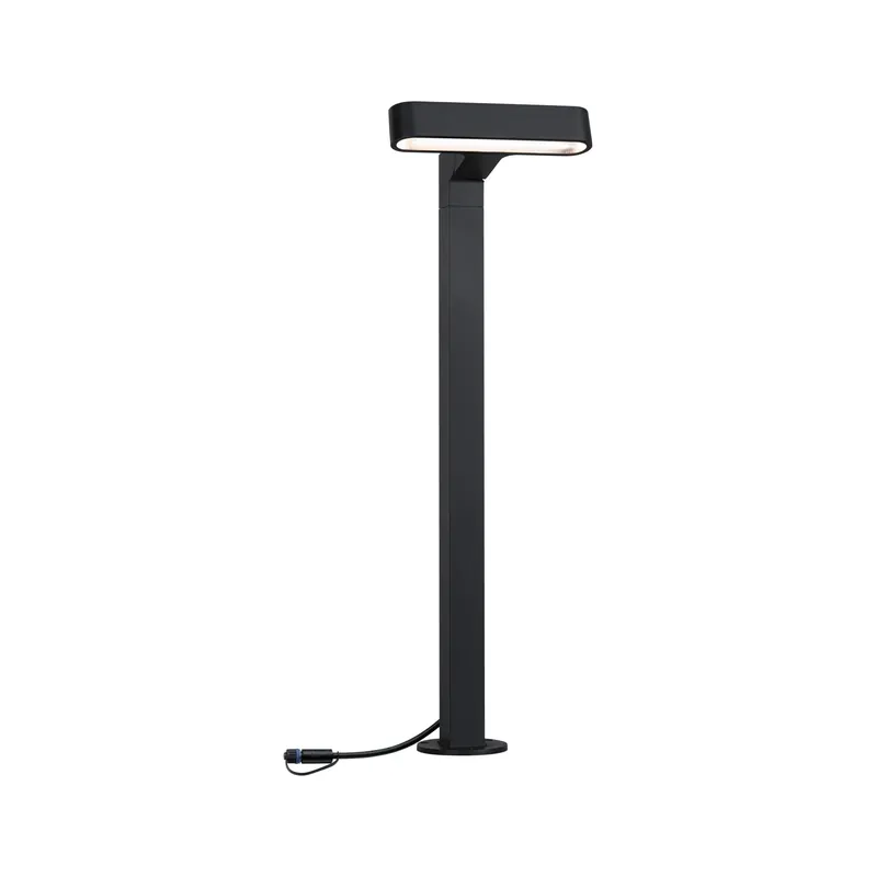 Plug & Shine LED Pollerleuchte Ito Einzelleuchte Horizontale Ausrichtung IP65 3000K 6W Anthrazit Saisonangebot