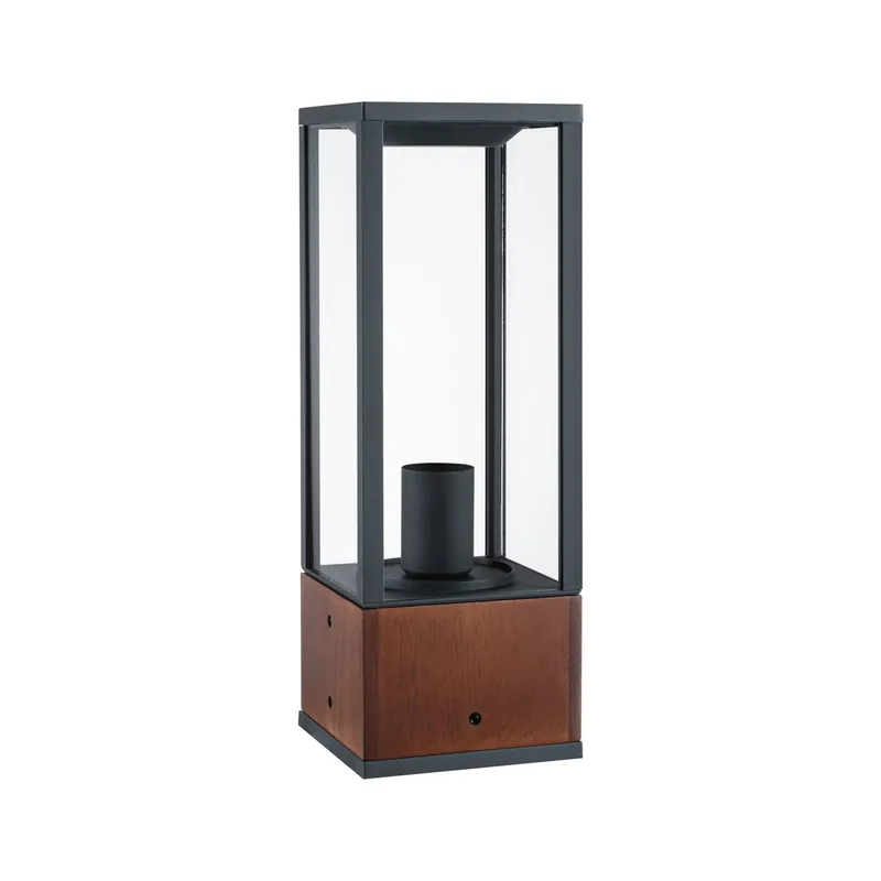 Lichtobjekt Timba IP44 eckig 400mm max. 60W 230V Holz E27 Holz Garantierte Lieferung