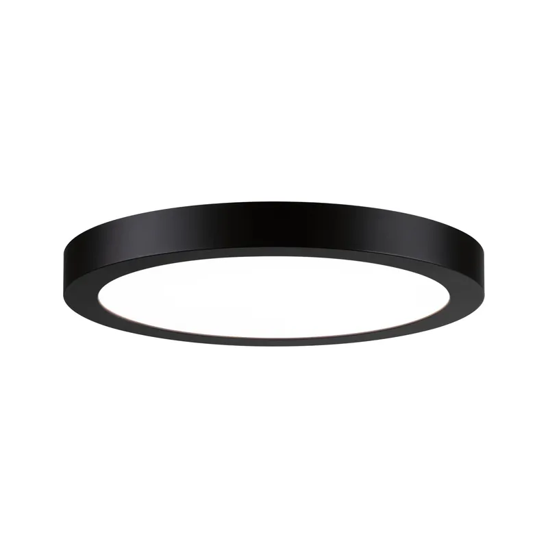 Geprüft LED Panel Abia rund 300mm 22W 2200lm 4000K Schwarz