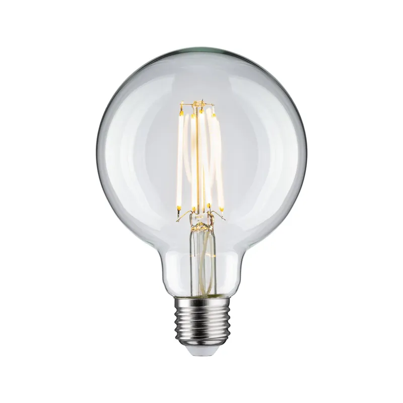 Filament 230V LED Globe G95 E27 806lm 7,5W 2700K Klar Geprüft