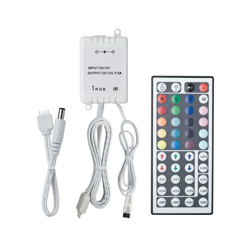 YourLED Controller RGB mit IR Fernbedienung 12V max. 60W Weiß Geprüft