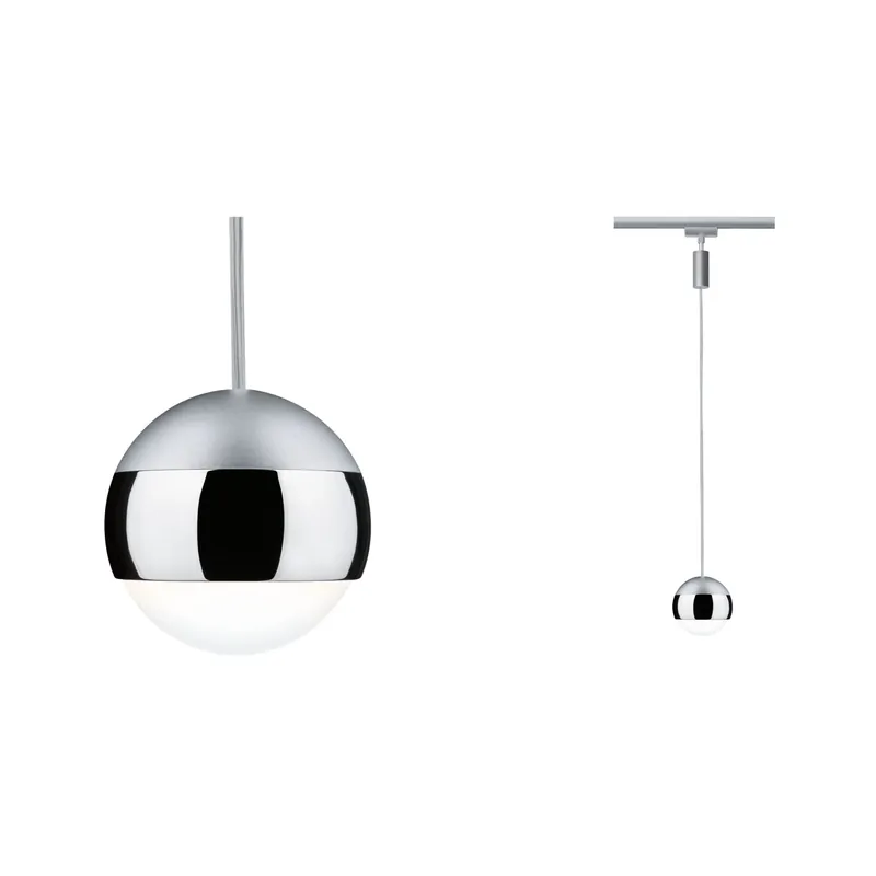 Angebot URail Pendel Capsule II 440lm 6,3W 4000K dimmbar 230V Chrom matt/Chrom