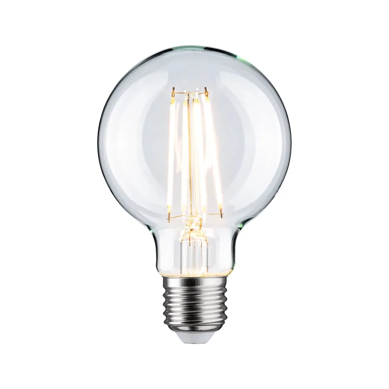 Filament 230V LED Globe G80 E27 806lm 7,5W 2700K dimmbar Klar Kostenfreie Lieferung