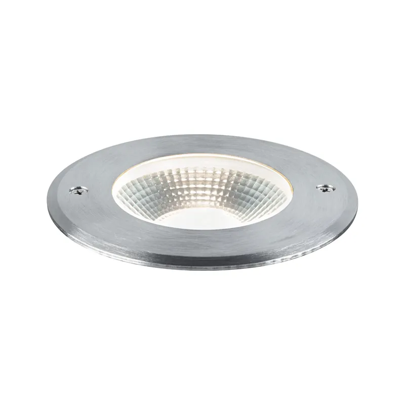 LED Bodeneinbauleuchte Vanea seewasserresistent IP67 rund 100mm 3000K 3,5W 160lm 230V Alu Aluminium Rabatt