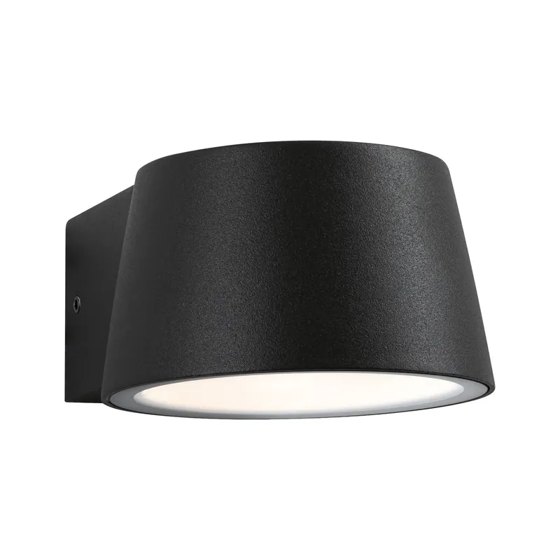 Online Kaufen LED Außenwandleuchte Capea IP44 96x128mm 3000K 6W 500lm 230V 98° Anthrazit Aluminium