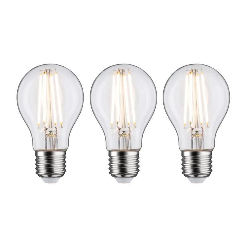 Filament 230V LED Birne E27 3x1055lm 3x9W 2700K dimmbar Klar Billig