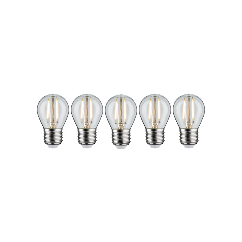 Gratis Versand Filament 230V LED Tropfen E27 5x250lm 5x2,6W 2700K Klar